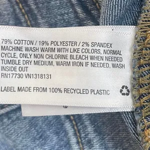 Wild Fable High Rise Denim Shorts Blue Size 6 Y2K Short Shorts thumbnail 6