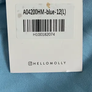 Hello Molly Blue Ruched Mini Dress Cowl Neck‎ Ruffle Hem A04200HM Womens 8 NWT thumbnail 9