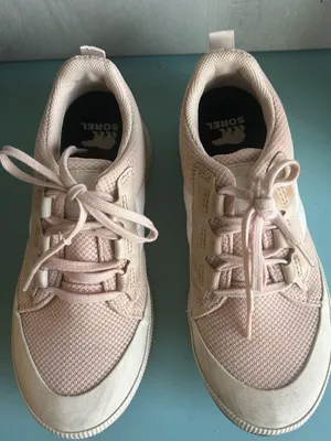 Sorel Women's Out N About III Low Waterproof Sneaker Size 8 in Nova Sand/Chalk thumbnail 5