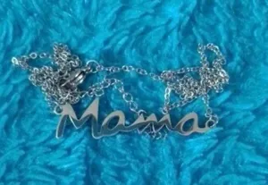 Mama Necklace Silver thumbnail 7
