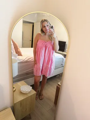 Free Assembly Pink Mini Dress — Size Medium thumbnail 5
