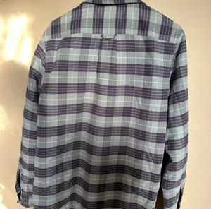 The North Face men’s purple and grey plaid insulated flannel thumbnail 2