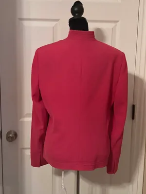 Amanda Smith Pink blazer work jacket thumbnail 3