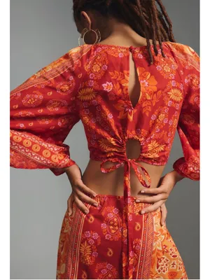 FARM Rio Combuco Cutout Maxi Dress Women’s Size M Boho thumbnail 11