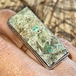 Chrysocolla Ring Size 6 Green thumbnail 1