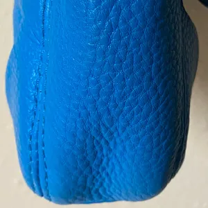 Michael Kors Statement Blue Leather Crossbody Bag EUC! thumbnail 5