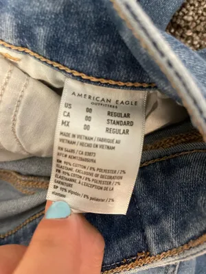 American Eagle Ripped Skinny Jeans thumbnail 3