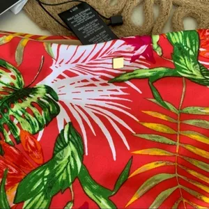 NEW DOLCE VITA BIKINI swim BOTTOM red orange NWT thumbnail 9