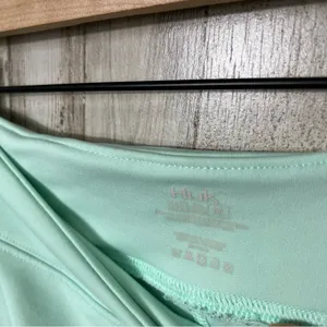 Huk Fishing Bright Mint Green Leggings Mesh Detail Leggings Womens‎ Size Medium thumbnail 7