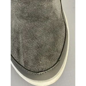 Donald J Pliner Miranda Platform Sneaker Size 9 Gray Suede Leather Lace Up Shoe thumbnail 5