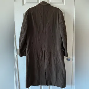 Chaps by Ralph Lauren Women’s Chocolate Brown Wool Overcoat, Size Medium thumbnail 11