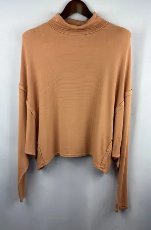 Women’s We The Free Small Tera-Cotta Mock Turtleneck thumbnail 1