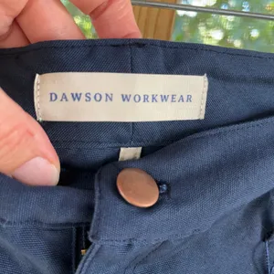 Dawson Workwear Women's Navy Blue Straight Leg Pants Size 27. NEW! thumbnail 7