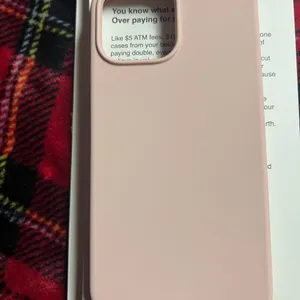 Light pink silicone phone case thumbnail 5