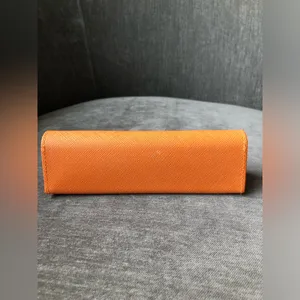 Orange Narrow Tory Burch Eyeglasses Case thumbnail 3