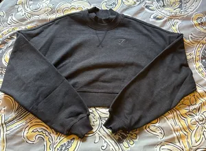 Gymshark Rest Day Sweater Crop thumbnail 2