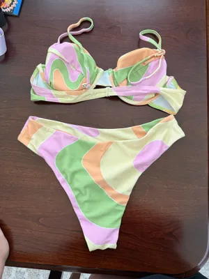 Pattern Bikini Set Multiple Size L thumbnail 2