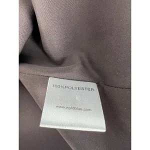 Wyld Blue Faux‎ Leather Trench Coat Dark Chocolate Size XS thumbnail 16