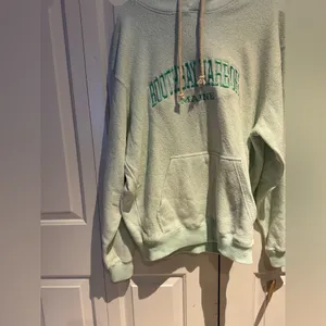 Basix of America Mint Green Graphic Hoodie thumbnail 4