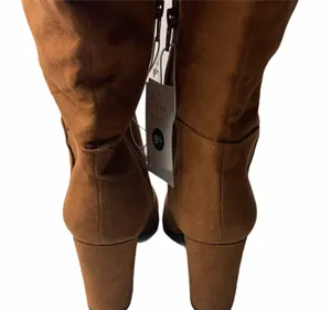 A New Day Cognac Knee High Boots 8.5 thumbnail 6
