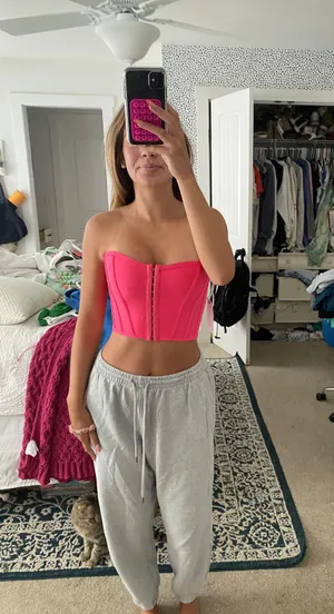 American Threads NWTS  Corset Top thumbnail 1