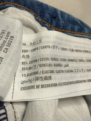 Abercrombie & Fitch Curve Love 90s Baggy Low Rise Denim Jeans Women's 25 0R Blue thumbnail 12