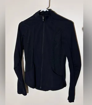Kyodan Black Zip-Up Active Jacket thumbnail 1
