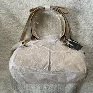 B. Makowsky Glove Leather Zip Top Convertible Satchel A203086 NWT Vanilla thumbnail 4