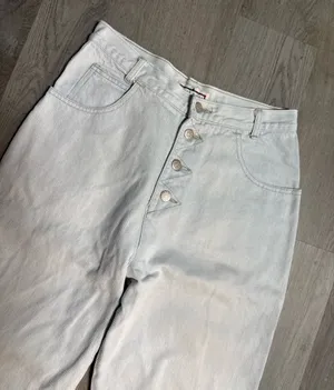 Mixed blues high waisted jeans Size 12 thumbnail 5
