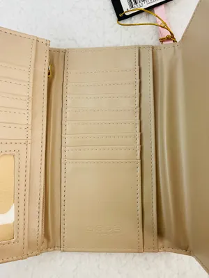Bebe Cameron Trifold Wristlet Wallet NWT thumbnail 6