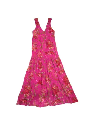 NWT Sezane Titania in Helena Fuchsia Pink Maxi Tank Dress 36 / US 4 thumbnail 7