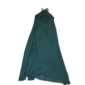 NWOT Lulus Size 1X Confidently Charismatic Emerald Backless Halter Maxi Dress thumbnail 8