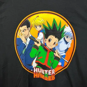 Hunter x Hunter Killua Gon Kurapika Leorio Oversized Anime Tee L thumbnail 2