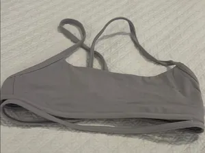 Lululemon Athletica Gray Sports Bra Intimates thumbnail 1