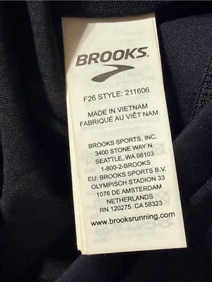 BROOKS Cascadia running biker Shorts Tights size Medium black thumbnail 10