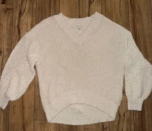 Cream sweater thumbnail 1