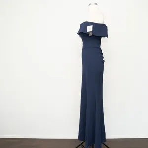 Betsy & Adam. Off the‎ Shoulder Gown. thumbnail 6