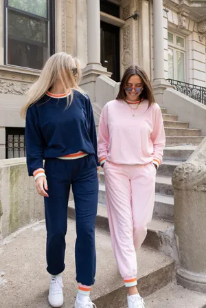Starfit Pink Terry Sweatpants thumbnail 6