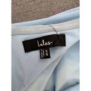Lulus Ismene Light Blue Corset Seamed Strapless Maxi Dress NWT Sz XS thumbnail 5