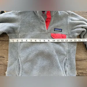 PATAGONIA WOMEN'S RE-TOOL SNAP T PULLOVER FLEECE LINED SWEATER‎ size xxs thumbnail 4