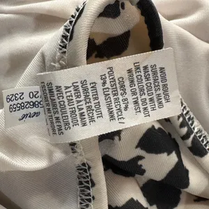 Aerie X-Large Scoop Swim Bikini Top Leopard Print Adjustable Strap Stretch Lined thumbnail 6