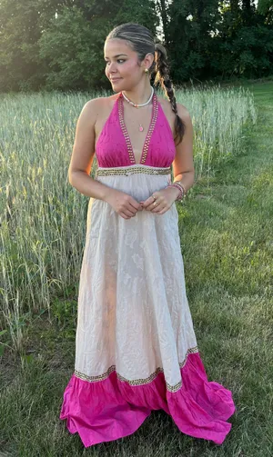Vix Maxi Tribal Dress thumbnail 1
