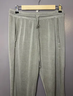 FP Movement Pants Womens Medium Green Modal Jogger Elastic Waist Cuffed Lounge thumbnail 1