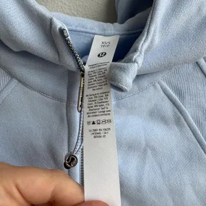 Lululemon Scuba Oversized 1/2 Zip Hoodie Light Blue 2024 Release Size XS / SMALL thumbnail 3