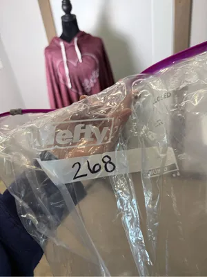 LGND Supply Co. Womens Light Pink Heavyweight Hoodie Embroidered Logo Sweatshirt thumbnail 6