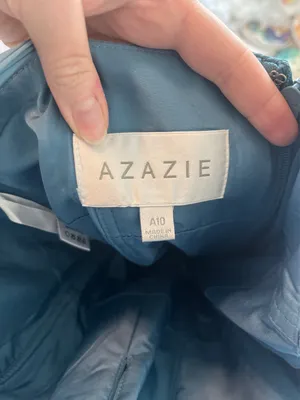 Azazie Bridesmaid Dress Chiffon thumbnail 3