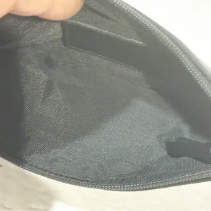 Coach Black Nylon Full Zip Wallet Clutch Velcro Pouch thumbnail 3