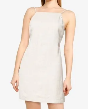 Abercrombie & Fitch Linen Blend Mini Dress thumbnail 1