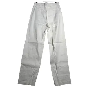 A.L.C. White Linen Blend‎ Pleated Tailored Trousers High Rise Dress Pants Size 0 thumbnail 2