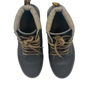 Dr. Martens Nalli‎ Brown Leather Ankle Boots Womens 6 UK4 EU37 Herringbone Lace thumbnail 7